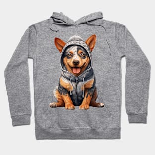 Winter Australian Cattle Dog Hoodie